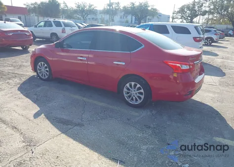2018 Nissan Sentra Sv z USA, uszkodzony, nr VIN 3N1AB7AP1JY344952